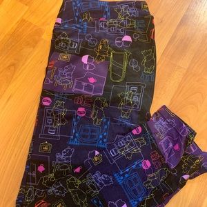 LulaRoe Winnie the Pooh leggings